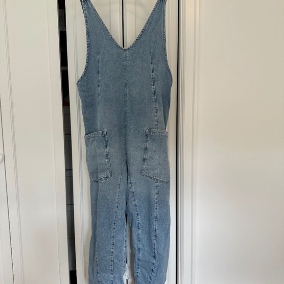 Free People Pants - Free People We The Free High Roller Jumpsuit